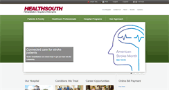 Desktop Screenshot of healthsouthmemphis.com